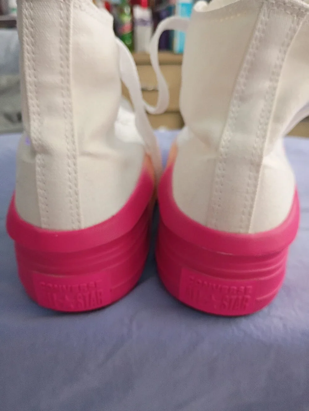 Converse Chucks All Star Move Ombre Platform White Size 5 Youth Fits Women 6.5-7